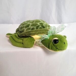 The Petting Zoo Lash'z Sea Turtle Plush Stuffed Animal 12"